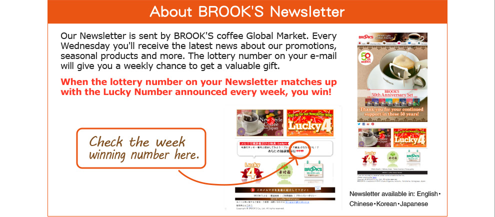 About BROOK'S Newsletter