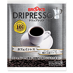 DRIPRESSO Decaffeinated Coffee 40pcs