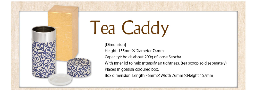 Tea Caddy Dimension