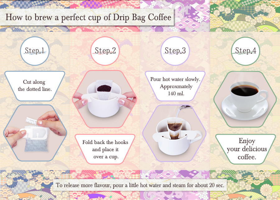 How to brew a perfect cup of Drip Bag Coffee