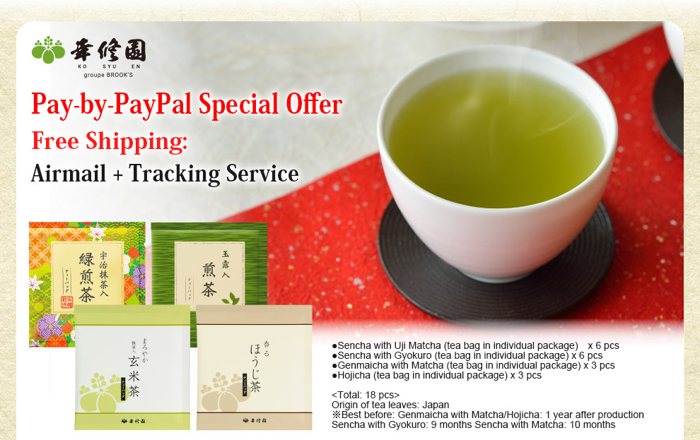 Pay-by-PayPal Special Offer Free Shipping: Airmail + Tracking Service