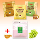 3 Flavoured Coffee+Flavoured Tea Muscat (Tea Bag/Value Bag100g)